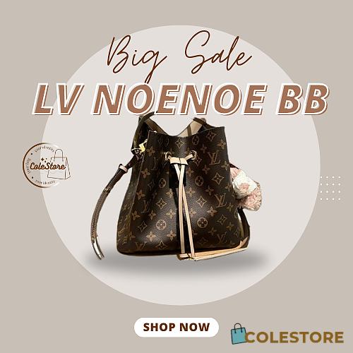 Colestore Louis Vuitton NoeNoe BB Bag Beige 26 x 24 cm - 1
