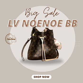 Colestore Louis Vuitton NoeNoe BB Bag Beige 26 x 24 cm