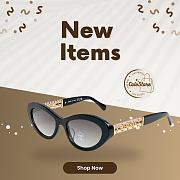 Colestore Chanel Cat Eye Sunglasses 55-19-140cm - 1