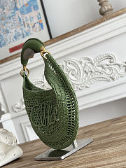 Colestore Chloé Summer Banana Hobo Green Bag 36x21.5x2cm - 4