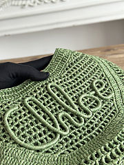 Colestore Chloé Summer Banana Hobo Green Bag 36x21.5x2cm - 3
