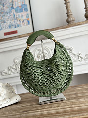 Colestore Chloé Summer Banana Hobo Green Bag 36x21.5x2cm - 2