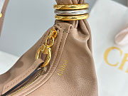 Colestore Chloé Small Bracelet Hobo Nude Bag 32x14x10cm - 5