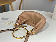 Colestore Chloé Small Bracelet Hobo Nude Bag 32x14x10cm - 3