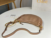Colestore Chloé Small Bracelet Hobo Nude Bag 32x14x10cm - 2