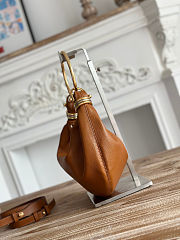 Colestore Chloé Small Bracelet Hobo Caramel Bag 32x14x10cm - 5