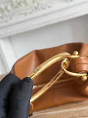 Colestore Chloé Small Bracelet Hobo Caramel Bag 32x14x10cm - 3