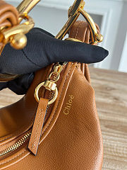 Colestore Chloé Small Bracelet Hobo Caramel Bag 32x14x10cm - 2