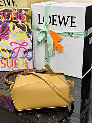 Colestore Loewe Mini Puzzle Edge Bag Yellow 18x12.5x8cm - 5