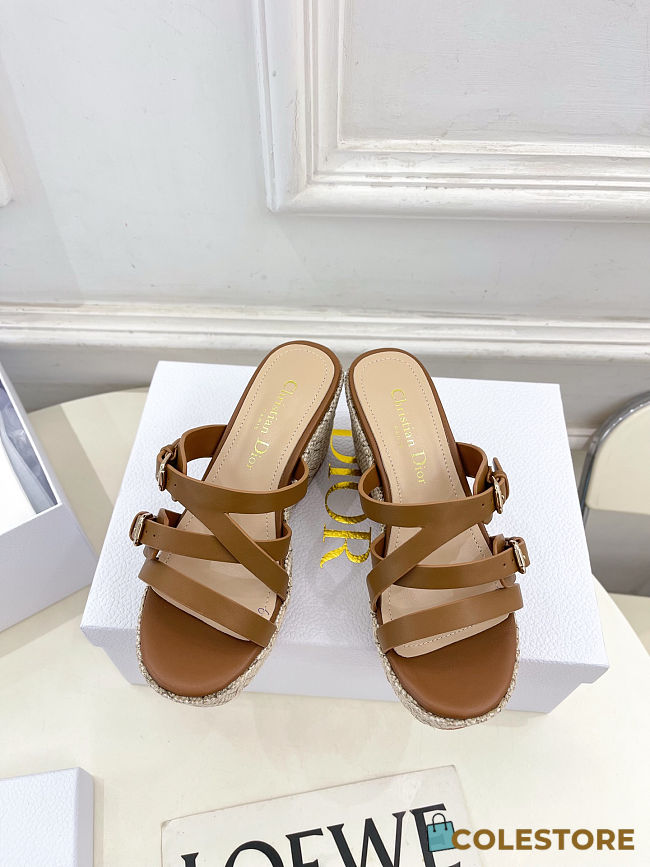 Colestore Christian Dior Attitude Wedge Sandals - 1