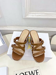 Colestore Christian Dior Attitude Wedge Sandals - 1