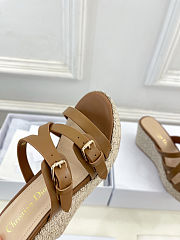 Colestore Christian Dior Attitude Wedge Sandals - 6
