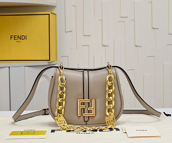 Colestore Fendi C'mon Small Bag Gray 21x6x20cm