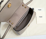 Colestore Fendi C'mon Small Bag Gray 21x6x20cm - 6