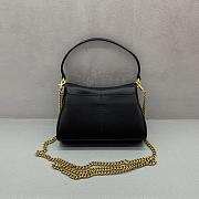 Colestore Balenciaga Rodeo Bag With Chain Nano in Black 18x12x4.5cm - 6