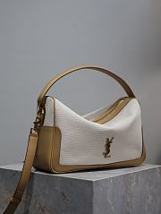 Colestore YSL Saint Laurent Camera Supple Bag Natural 28×15×9cm  - 4