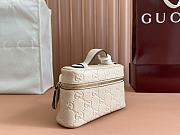 Colestore Gucci GG Emblem Mini Boston Cream Bag 20x12x6cm - 6