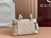Colestore Gucci GG Emblem Mini Boston Cream Bag 20x12x6cm - 4