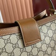 Colestore Gucci Padlock Small GG Shoulder GG Supreme Brown 25.5x17.5x10cm - 2