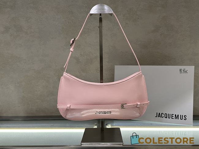 Colestore Jacquemus Le Bisou Ceinture Light Pink Bag 27x11x3cm - 1