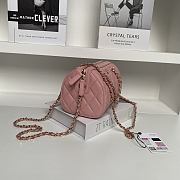 Colestore Chanel Boston Pink Bag 11.5×18.5×11cm - 4
