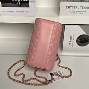 Colestore Chanel Boston Pink Bag 11.5×18.5×11cm - 2