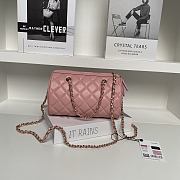 Colestore Chanel Boston Pink Bag 11.5×18.5×11cm - 3