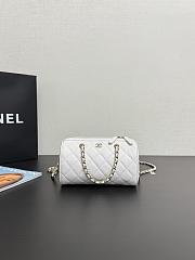 ColestoreChanel Clutch With Chain White 18.5x11x11cm - 1