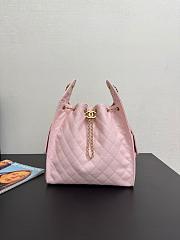 Colestore Chanel 25 Medium Handbag Grained Calfskin & Gold-Tone Metal Pink 40x30x15cm - 1