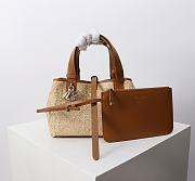 Colestore Dior Small Toujours Bag Natural Cannage Raffia 23 x 14 x 12cm - 5