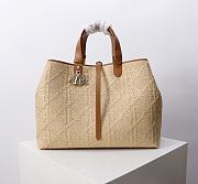 Colestore Dior Large Toujours Bag Natural Cannage Raffia 37 x 27 x 21cm - 1