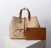 Colestore Dior Large Toujours Bag Natural Cannage Raffia 37 x 27 x 21cm - 3