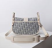 Colestore Dior Medium 30 Montaigne Satchel Bag Blue Dior Oblique 24 x 17 x 9 cm - 6