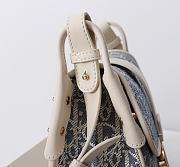 Colestore Dior Medium 30 Montaigne Satchel Bag Blue Dior Oblique 24 x 17 x 9 cm - 3