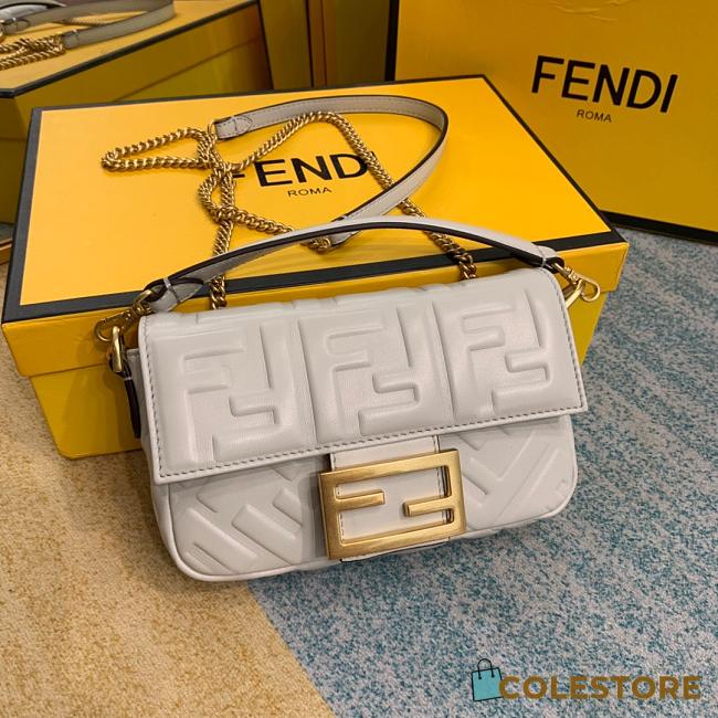 Colestore Fendi Baguette Mini Gray 18.5x4.5x12cm  - 1