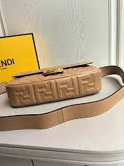 Colestore Fendi Baguette Bag Glossy Beige 26x5x15cm - 6