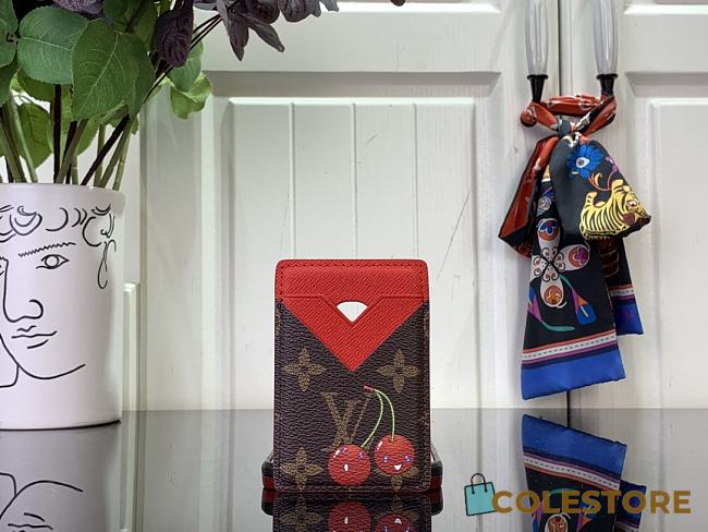 Colestore Louis Vuitton LV x TM Porte-Cartes Magnet Monogram 9.5 x 0.5 x 6.5cm - 1