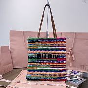 Colestore Miu Miu Crochet Knit Tote Bag Multicolour 30 x 38 cm - 1