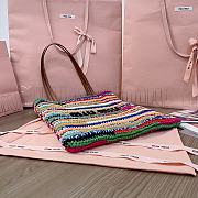 Colestore Miu Miu Crochet Knit Tote Bag Multicolour 30 x 38 cm - 3