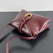Colestore Bottega Veneta Baby Liberta Burgundy 24x15.5x5cm - 2