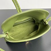 Colestore Bottega Veneta Baby Liberta Matcha 24x15.5x5cm - 3