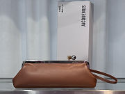 Colestore Jacquemus The Salon clutch - LA CROISIÈRE Brown 35x12x8.5cm - 3