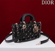 Colestore Dior Medium Lady D-Joy Butterfly Charm Bag 26x13.5x5cm - 4