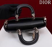 Colestore Dior Medium Lady D-Joy Butterfly Charm Bag 26x13.5x5cm - 3