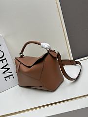 Colestore Loewe Puzzle Edge Bag Brown 30x19x13cm - 5