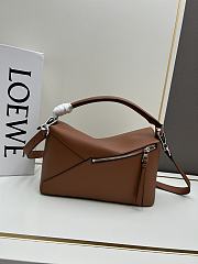 Colestore Loewe Puzzle Edge Bag Brown 30x19x13cm - 2
