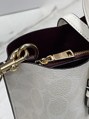 Colestore Coach Mollie Tote 25 In Signature Canvas 25x19x11 - 2