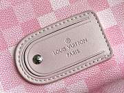 Colestore Louis Vuitton Keepball 55 Pink Check Travel Bag 55 x 27 x 20cm - 2