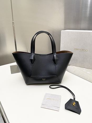 Colestore Jimmy Choo Diamond Small Leather Tote Bag 20x18x12cm