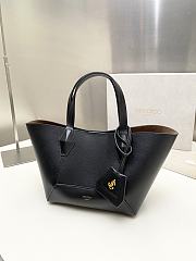 Colestore Jimmy Choo Diamond Small Leather Tote Bag 20x18x12cm - 5